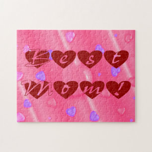 Puzzle Meilleure maman en Hearts