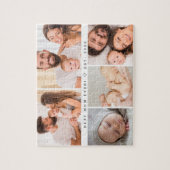 Puzzle Meilleure maman jamais collage photo personnalisé (Vertical)