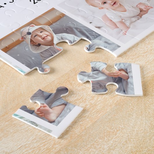 Puzzle Meilleure Maman Jamais Famille Photo Collage Jigsa (Côté)