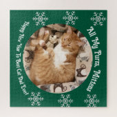 Puzzle Meilleure maman / papa de chat de tous les temps, (Horizontal)