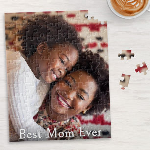 Puzzle Meilleure Maman Personnalisé Cadeau Photo Souvenir