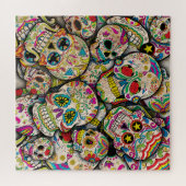 Puzzle Meilleure vente Motif crâne sucre (Horizontal)