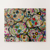 Puzzle Meilleure vente Motif crâne sucre (Horizontal)