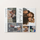 Puzzle Meilleurs amis branchés Collage BFF Besties Citati (Horizontal)