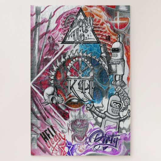 Puzzle Mélange (Vertical)