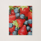 Puzzle Mélange de baies rouges et bleues (Vertical)