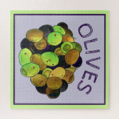 Puzzle Mélange d'olives méditerranéennes Cuisine grecque  (Horizontal)