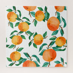 Puzzle Mélange floral coloré : Illustration aquarelle.