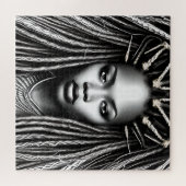 Puzzle Melanin de la reine noire Sista beautif afro-améri (Horizontal)