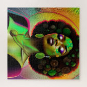 Puzzle Melanin de la reine noire Sista beautif afro-améri (Horizontal)