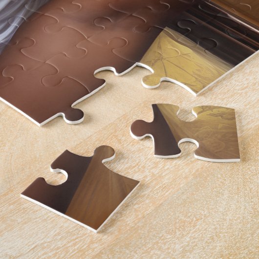 Puzzle Melanin Twin Sisters Gemini Library Art (Côté)