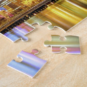 Puzzle Melbourne, Australie. Une vue nocturne sur les 2 (Côté)