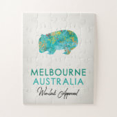 Puzzle Melbourne Australie Wombat (Vertical)