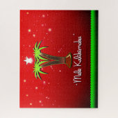 Puzzle Mele Kalikimaka Palm Tree pour Noël (Vertical)