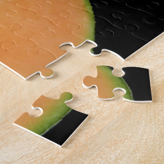 Puzzle Melon Cantaloupe tranché (Côté)