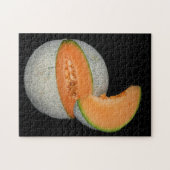 Puzzle Melon Cantaloupe tranché (Horizontal)