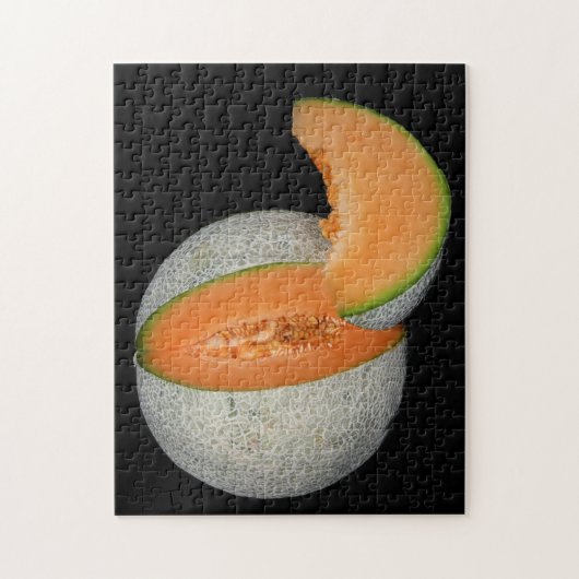 Puzzle Melon Cantaloupe tranché (Vertical)
