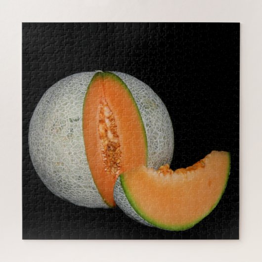 Puzzle Melon Cantaloupe tranché (Horizontal)