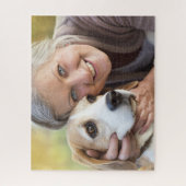 Puzzle Mémé et chien (Vertical)