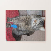 Puzzle Meme médicamenté drôle de chat ou votre image (Horizontal)