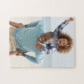 Puzzle Mémoire de famille personnalisée (Horizontal)