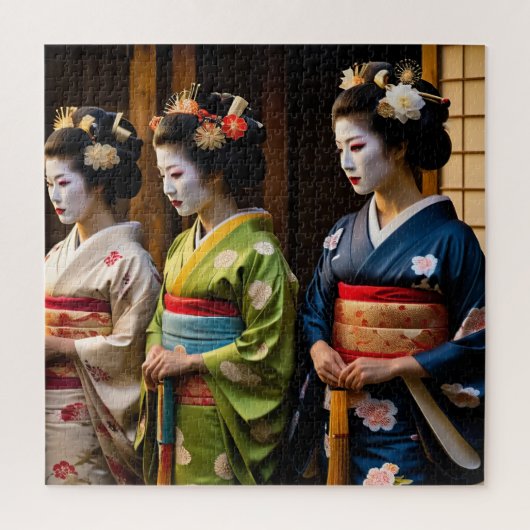 Puzzle Mémoires de Maiko : Apprentissage de Geisha (Vertical)