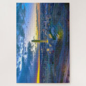 Puzzle Mémorial de la Liberté au coucher du soleil, Kansa (Vertical)