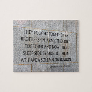 Puzzle Mémorial des anciens combattants de la Seconde Gue