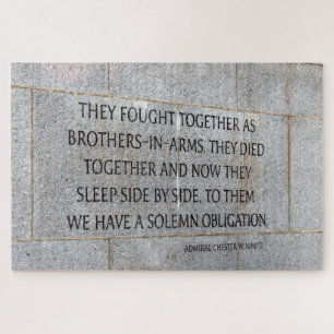 Puzzle Mémorial des anciens combattants de la Seconde Gue