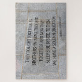 Puzzle Mémorial des anciens combattants de la Seconde Gue (Vertical)