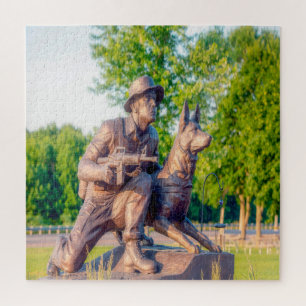 Puzzle Mémorial des chiens de travail militaires