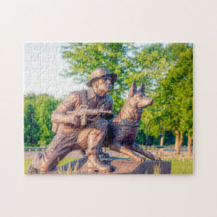 Puzzle Mémorial des chiens de travail militaires