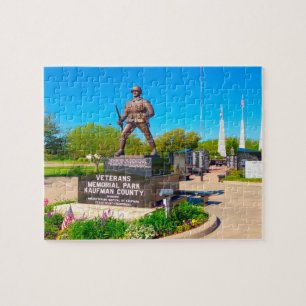 Puzzle Mémorial des vétérans du comté de Kaufman Normandi