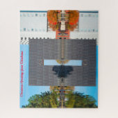 Puzzle Mémorial en Oklahoma. voeux de Noël (Vertical)