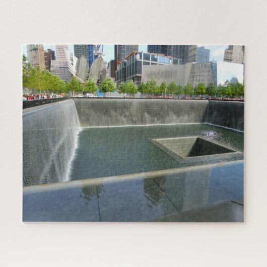 Puzzle Memorial Ground Zero New York. (Horizontal)