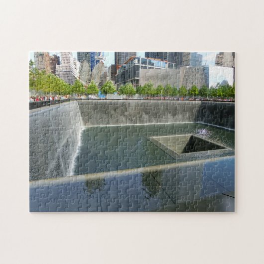 Puzzle Memorial Ground Zero New York. (Horizontal)