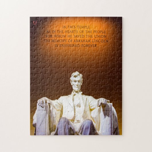 Puzzle Mémorial Lincoln Washington (Vertical)