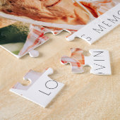 Puzzle Memorial Modern Simple Chic 9 Photo Collage (Côté)