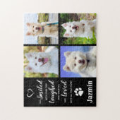 Puzzle Mémorial photo pour animaux de compagnie - Citatio (Vertical)