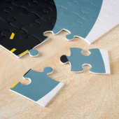 Puzzle Memphis, cool, tendance, urbain, illustration mode (Côté)