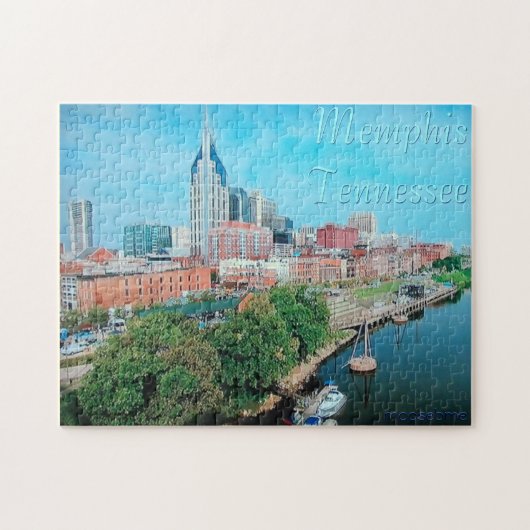 Puzzle Memphis Tennessee (Horizontal)