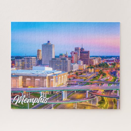 Puzzle Memphis, Tennessee, États-Unis (Horizontal)
