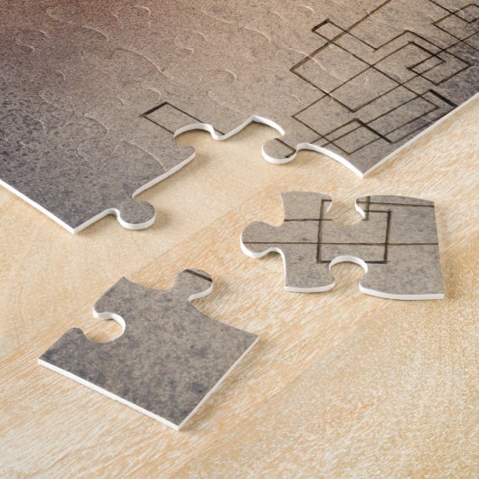 Puzzle Menace d'orage de neige par Paul Klee (Côté)