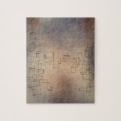 Puzzle Menace d'orage de neige par Paul Klee (Vertical)