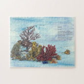 Puzzle Menacée Main peinte Coral Reef imprimé Jigsaw (Horizontal)