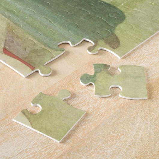 Puzzle Ménage d'école, scène de salle à manger, pub. dans (Côté)