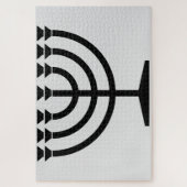 Puzzle Menorah juive (symbole du judaïsme) (Vertical)