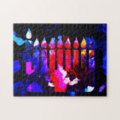 Puzzle Menorah miraculeuse (Horizontal)