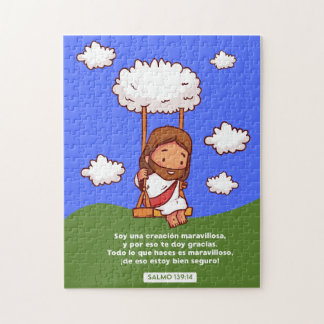 Puzzle - Mensaje cristiano Legpuzzel