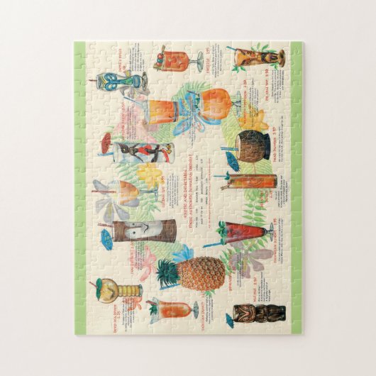 Puzzle Menu Tiki classique (Vertical)